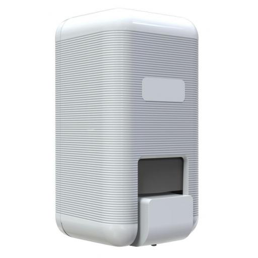White Plastic 1000ml Hand Sanitiser Dispenser