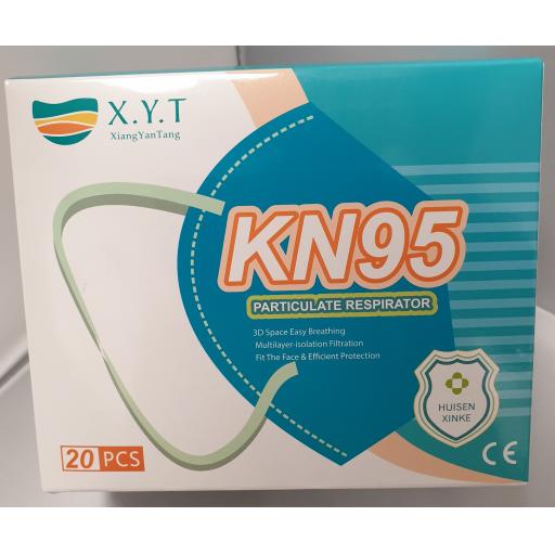 KN95 Particulate Respirator Face Masks (Box 20)