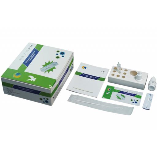 Healgen Covid-19 Rapid Antigen Test Kit (Box of 20 tests, £7.00+vat per test)