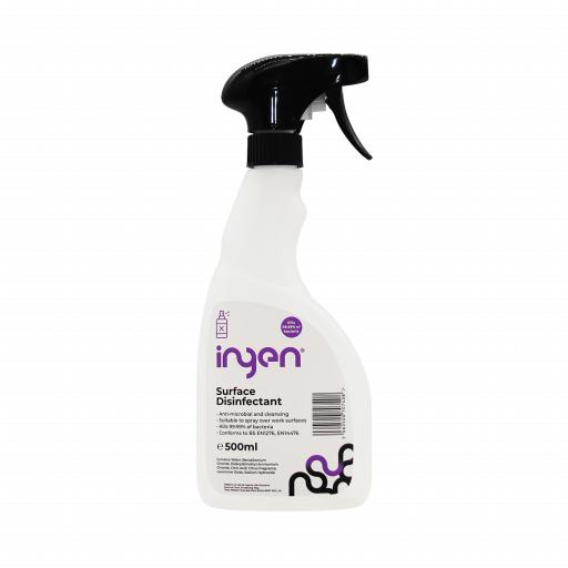 INGEN High Level Disinfectant Surface Spray – 500ml